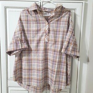 Women's Plaid Top